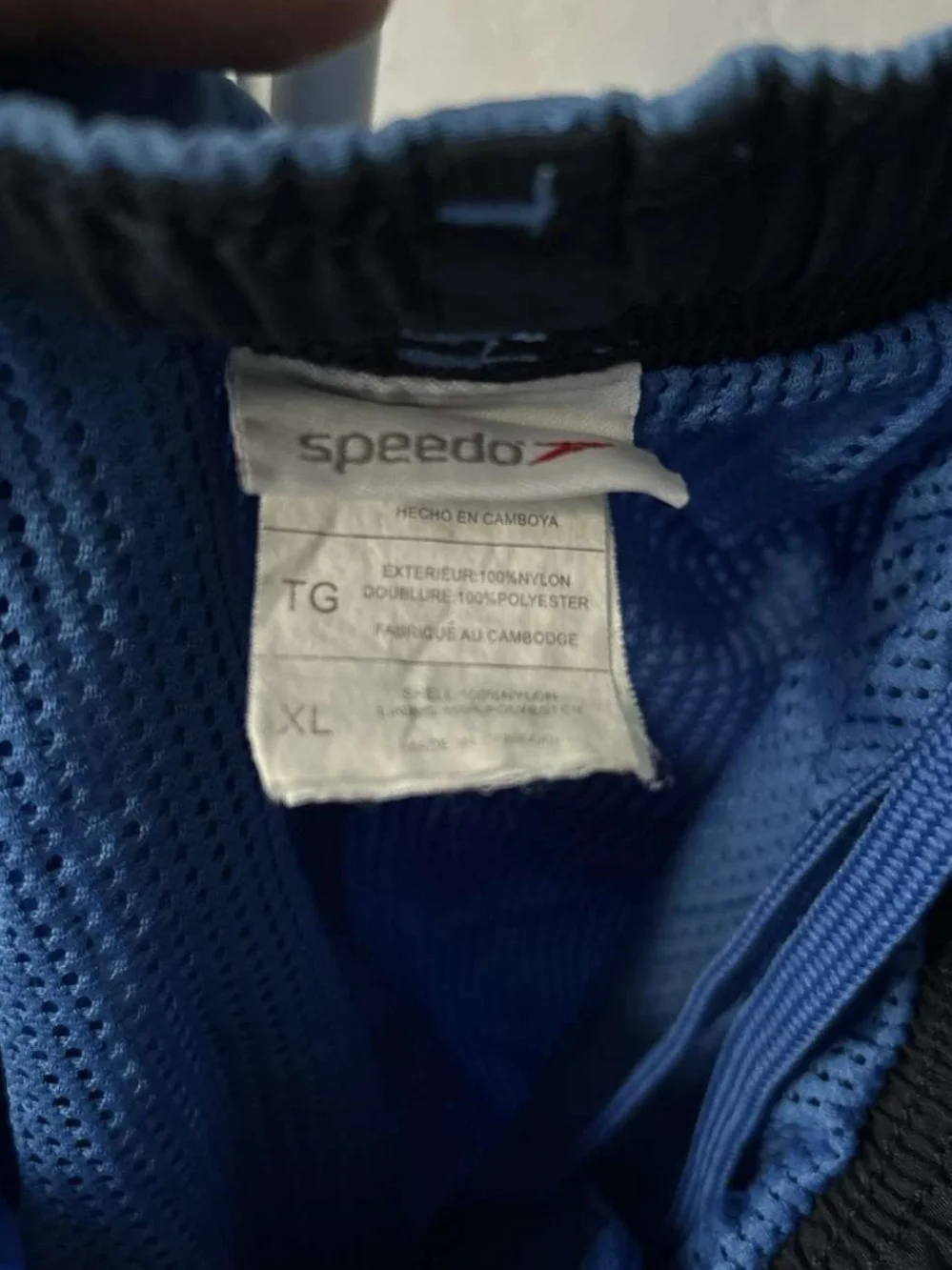 Speedo Men’s Light Blue Swim Trunks